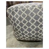 Jani South Grand 22" Square Pouf Ottoman -Retail $96.04