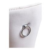 Abbyson Versailles Tufted Velvet Dining Chair - Single - Ivory Retail: $355.49