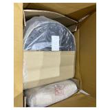 ACME Farren Side Chair in Beige Fabric and Espresso Finish (Set of 2) Retail: $439.99