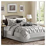 Madison Park Wilma 7-Pc. Queen Comforter Set Bedding -Retail $127.89