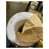 Wallpaper Aztec - Removable Peel and Stick Canvas Texture Wallpaper - White - 2 ft x 10 ft -Retail $76.49