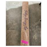 Wallpaper Aztec - Removable Peel and Stick Canvas Texture Wallpaper - White - 2 ft x 10 ft -Retail $76.49