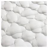 Cozy Classics Billowy Clouds Mattress Pad - White - Twin -Retail $52.79