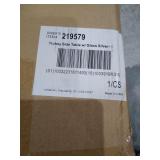 Kate and Laurel Trubey Modern Side Table Silver Retail: $125.99