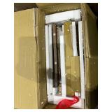 ACME Lurel 3 Storage Drawers Nightstand in White and Weathered Oak Retail: $165.99