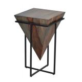COAST TO COAST - ACCENT TABLE - SIERRA & BLACK - 58120 Retail: $247.00