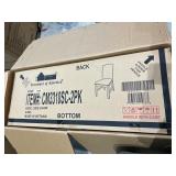 Furniture of America Faulk Espresso Side Chairs Brown (Set of 2) Retail: $392.99