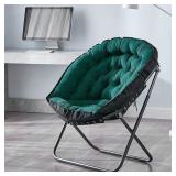 Papasan Moon Chair - Plush Microfiber Jasper Green Retail: $109.99
