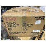 Gusto Bar Chair Black & Gold (Single) -Retail: $194.99