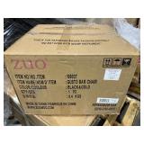 Gusto Bar Chair Black & Gold (Single) -Retail: $194.99