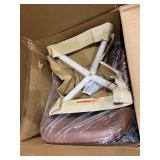 Leather Accent Chair Swivel-Base Upholstered Armchair with Faux Leather Retail: $659.99