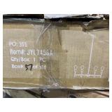 Turing 28.5" Adjustable Height Metal LED Pendant, Chrome by JONATHAN Y Retail:$125.13