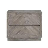 The Gray Barn Morning Star Solid Wood 2-drawer Nightstand in Rustic Latte Retail:$416.99