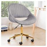 OVIOS Cute Desk Chair,Plush Velvet Office Chair for Home or Office Task Chair for Computer Desk Retail:$147.49