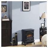 Duraflame DFS-500-0 Black Thomas Electric Stove with Heater- Retail:$181.99