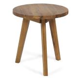Marina Outdoor Farmhouse Acacia Wood Side Table by Christopher Knight Home -Retail $59.99