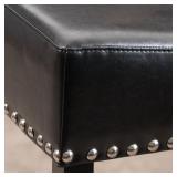 Lisette 30-inch Backless Leather Bar Stool (Set of 2) by Christopher Knight Home Retail:$294.99