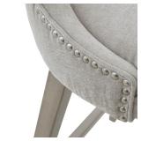 Madison Park Janet 360-Swivel Stool (Single Stool) -Retail: $279.99