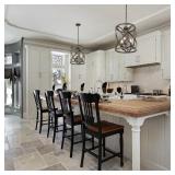 Alcott 3-Light Pendant in Antique Black Iron (Single) -Retail: $215.99