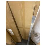 55 in. LED Shower Panel System and Tub Spout in Brushed Nickel Retail:$275.99