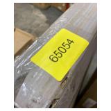 Zinus Anuar Banded Grey Upholstered Metal Headboard Full