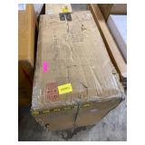 Grey Cement Modern Rectangular Column Outdoor Fountain Retail:$505.99