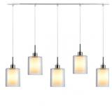 Woodbridge Lighting 14729CHR Alaina 5-light Linear Pendant Retail:$599.99