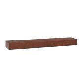 American Art Decor Wooden Wall-Mounted Floating Wine Glass Shelf