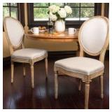 Phinnaeus Fabric Dining Chair by Christopher Knight Home (Set of 2) Retail:$339.00