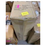 Baron Upholstered Fabric Counter Stool in Light Gray