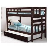 Taylor & Olive Trillium Twin over Twin Bunk Bed & Twin Trundle Retail:$639.99