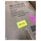 HOMCOM Round Linen Fabric Storage Ottoman Footstool with Removable Lid Retail:$152.49