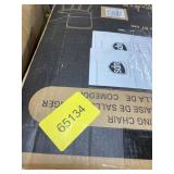 Carson Carrington Viken Mid-Century Modern Upholstered Dining Chairs (Set of 4) Retail:$200.92