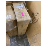 Gracewood Hollow Antoine Cream Linen and Espresso Wood Twisted Leg Bar Stool Retail:$96.99