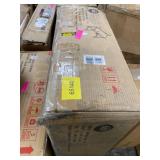 Copper Grove Barton Transitional White Wood Secretary Desk Retail:$310.26