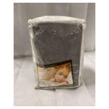 Best Home Fashion Tulle Overlay Star Cut Out Blackout Curtains