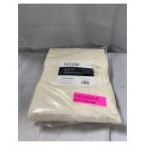 Pair of Silvia 50" x 63" Crushed Semi-Sheer Curtain Panels