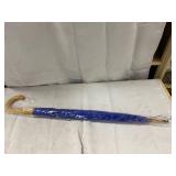 RainWorthy 48-inch Luxury Wood Handle Umbrella - L