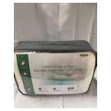 puredownÂ® Light Weight Luxury White Down Comforter Down Fiber Duvet Insert 100% Cotton Shell Down Proof,Baffle Box Stitched King/Cal King Size