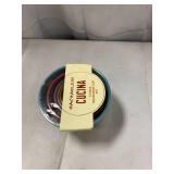 Rachael Ray Cucina Melamine Nesting Measuring Cups, 5-Piece Set, Assorted