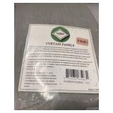 Primebeau 52x108 Curtain panels Lot of 2