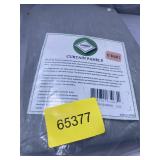 Primebeau 52x108 Curtain panels Lot of 2