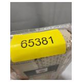 Adirondack ecru/toast 36" kitchen curtain tier