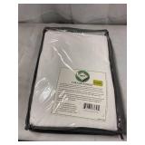 H.VERSAILTEX 100% Blackout White Curtains 84 Inches Long Full Light Blocking Curtain Draperies for Bedroom Living Room Thermal Insulated Functional Soft Thick Window Treatment Set of 2 Panels