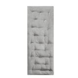 27"x74" Alder Chenille Lounge Floor Pillow Cushion Gray