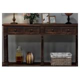 Copper Grove Barregarrow 2-drawer Console Table and Bottom Shelf Retail:$344.31