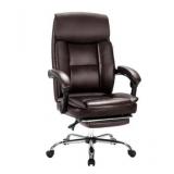 COLAMY Executive Office Chair With Footrest Retail:$231.49