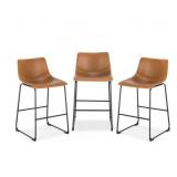 EdgeMod Brinley Counter Stool (Set of 3) Retail:$381.99
