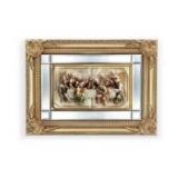 37"Last Supper Hanging Frame With Mirror - 37" Retail:$198.99