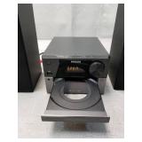 Philips BTM2310 Mini Stereo System with Bluetooth (CD, MP3, USB for Charging, Ukw, 15 Watt) - Black